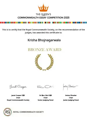 Queen’s Commonwealth Essay Competition 2025