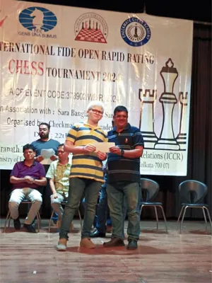 FIRST INTERNATIONAL FIDE OPEN RAPID RATING CHESS TOURNAMENT- 2024