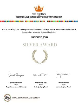 Queen’s Commonwealth Essay Competition 2025